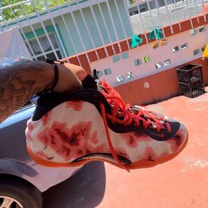 Nike Air Foamposite Thermal Map